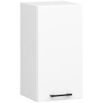 Meuble de cuisine haut akord w40 oliwia modulable blanc 40 cm 1 porte faade blanche 2 tagres 40x30x58 ...
