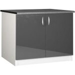 Meuble cuisine bas 120 cm 2 portes oxane Meuble cuisine bas 120 cm 2 portes oxane