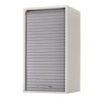 Meuble cuisine blanc rideau chne noir ou alu 2 etagres larg 40 h 72 p 35 cm - aluminium - l 40 x l ...