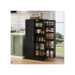 Meuble cuisine - buffet colonne bas - 120 x 60 x 40 cm - armoire de cuisine avec capteur led4 niveaux ...