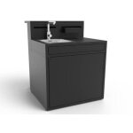 Meuble de cuisine ext�rieure seaf cbn - forge adour - noir - 37. 5 x 41. 5 cm