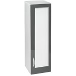 Meuble cuisine haut 40 cm 1 porte vitre oxane