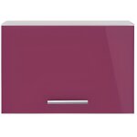 Meuble cuisine haut hotte de 60 cm oxane aubergine Meuble cuisine haut hotte de 60 cm oxane aubergine