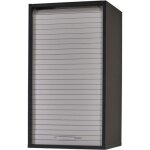 Meuble cuisine noir bicolore 40 cm h 72 cm - aluminium - l 40 x l 35 x h 72 cm