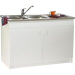 Meuble de cuisine - s2im neova - sim nf s12n02090 - bois - blanc - 90x59cm Meuble de cuisine - s2im neova - sim nf s12n02090 - bois - blanc - 90x59cm