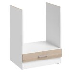 Meuble pour four encastrable eco chene naturel l 60 cm - cuisineandcie