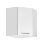 Meuble haut dangle de cuisine salma - blanc - l 60 x h 72 cm