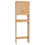 Meuble haut dessus wc 2 portes colonial