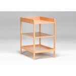 Meuble  langer malaga en bois massif vernis naturel - mixte - l 96 x h 82 x p 11 cm