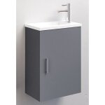 Ensemble meuble lave - mains ancoflash - anconetti - gris anthracite