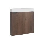 Meuble lave - main dangle suspendu naturel fonc� - 56 cm - manodo