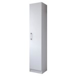 Meubles de rangement - kits parana - armoire de buanderie et cellier blanche 35 cm 5 niches - salle de ...