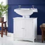 Meuble de rangement salle de bains - salle de bain armoir - meuble sous vasque 2 portes 2 casiers - blanc ... Meuble de rangement salle de bains - salle de bain armoir - meuble sous vasque 2 portes 2 casiers - blanc ...