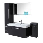 Meuble salle de bain 100 cm lavabo et colonne compris ? lise