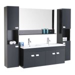 Meuble de salle de bain 120 cm colonnes et lavabos inclus ? belle Meuble de salle de bain 120 cm colonnes et lavabos inclus ? belle