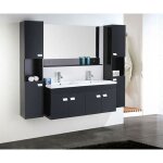 Meuble salle de bain 120 cm vasque beau meuble vasque lavabo elegance - mobile colonne inclus