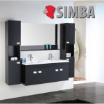 Meuble salle de bain double vasque luxe beau meuble double vasque 120 cm elegance ensembles