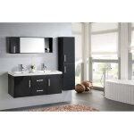 Meuble salle de bain double vasque luxe beau meuble double vasque 120 cm malibu