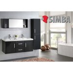 Meuble salle de bain double vasque luxe beau meuble double vasque 120 cm malibu ensembles