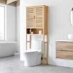 Meuble de salle de bain geta pour wc à 2 portes 170 x 66 x 23 cm Meuble de salle de bain geta pour wc à 2 portes 170 x 66 x 23 cm