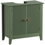 Meuble sous lavabo salle de bain moderne u sous le lavabo 2 portes et un compartiment adapt� pour les ...