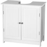 Meuble sous lavabo meuble salle de bain vasque avec 2 portes simplicit scandinavefacile  installer ...