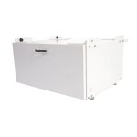 Meuble sous machine  laver hwc - e50 estrade pidestal chssis tiroir 33x61x52cm blanc