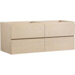 Meuble sous vasque 120 cm sorrento dcor chne