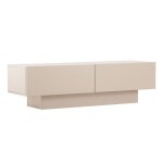 Meuble tv 2 portes cuenca 160cm beige