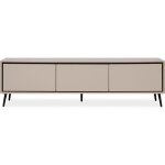 Meuble tv 3 portes cappuccino - aris