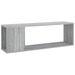 Meuble tv - estink - sonoma - gris - 100x24x32 cm - bois ding�nierie - design contemporain