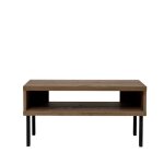 Iris ohyama meuble tv meuble tele banc tv pour cran jusqu 40 pouces - wab 950 - marron cendr - l95 ...