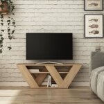Meuble tv - pipralla - chêne - 110 x 30 x 40 cm Meuble tv - pipralla - chêne - 110 x 30 x 40 cm