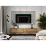 Meuble tv - design moderne avec fonction push - to - open. d: l: 200 cm h : 34 cm p : 32 cm. rangement ... Meuble tv - design moderne avec fonction push - to - open. d: l: 200 cm h : 34 cm p : 32 cm. rangement ...