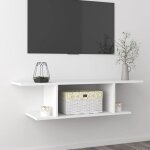 Meuble tv suspendu meuble tv mural design tagre murale pour tlvision meuble tv mural blanc 103x30x265 ...