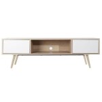 Meuble tv - urban - bois et métal - 160 cm Meuble tv - urban - bois et métal - 160 cm