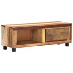 Meuble tv vintage - vidaxl - bois de rcupration massif - 100 x 30 x 33 cm