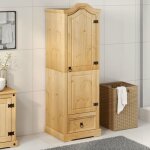 Meuble v�tements brun - garde - robe - grand espace - armoire penderie - corona 55x52x170cm - bois de ...