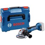 Meuleuse dangle sans fil bosch professional gws 18v - 10 p solo 06019j4102 125 mm + mallette Meuleuse dangle sans fil bosch professional gws 18v - 10 p solo 06019j4102 125 mm + mallette