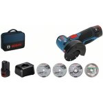 Meuleuse angulaire bosch professional gws 12v - 76 avec disques 2 batteries 20ah chargeur dans sac à ... Meuleuse angulaire bosch professional gws 12v - 76 avec disques 2 batteries 20ah chargeur dans sac à ...