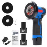 Meuleuse dangle sans fil machine de coupe et de meulage de 125 mm �quip�e dune batterie de 4000 mah et ...