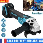 Meuleuse dangle sans fildiam�tre meulage 125 mmmoteur sans balais 7500 tr / min pour meulercouperpolir ...