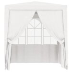 Mexp - tente de réception - belvédère de jardin avec parois latérales 2x2 m blanc 90 g - m²(6405) Mexp - tente de réception - belvédère de jardin avec parois latérales 2x2 m blanc 90 g - m²(6405)