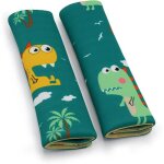 Mhwan protege ceinture de securite enfant 2 pices adorables dinosaures protection ceinture de scurit ...
