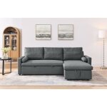Miami - canap dangle rversible - convertible avec coffre - 4 places - style contemporain couleur - ...