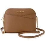 Sac - michael kors - jet set medium - cuir - marron - zippe