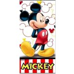 Serviette de plage - disney - mickey - 70x140 cm - microfibre - lavable - rectangulaire