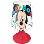 Lampe de table - mickey mouse - led - blanc - rouge - design contemporain Lampe de table - mickey mouse - led - blanc - rouge - design contemporain