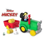 Mickey tracteur et remorque avec 1 figurine 75 cm articule et des accessoires jouet pour enfants ds ...