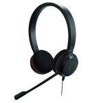Micro - casque filaire st�r�o jabra evolve 20 ms pour softphones voip